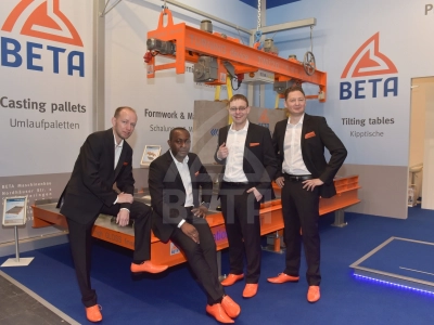 BETA mit glänzendem Auftritt auf der BAUMA 2016