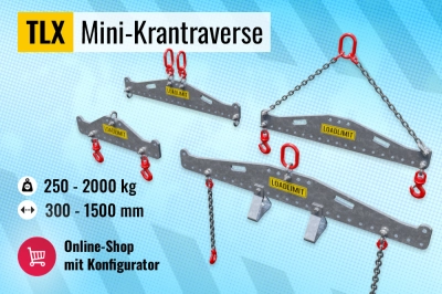 TLX - die Mini-Krantraverse von LOADLIMIT®