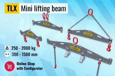 TLX - Mini lifting beam from LOADLIMIT®